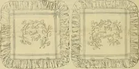 An illustration from Ingalls' illustrated catalogue and special wholesale price list of stamped goods, stamping outfits, fancy work materials, Briggs' transfer patterns, fancy work books and art novelties (1887)