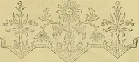 An illustration from Ingalls' illustrated catalogue and special wholesale price list of stamped goods, stamping outfits, fancy work materials, Briggs' transfer patterns, fancy work books and art novelties (1887)