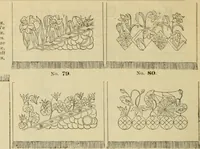 Picture 47 of 66 from Ingalls' illustrated catalogue and special wholesale price list of stamped goods, stamping outfits, fancy work materials, Briggs' transfer patterns, fancy work books and art novelties (1887), leaf 15