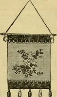 An illustration from Ingalls' illustrated catalogue and special wholesale price list of stamped goods, stamping outfits, fancy work materials, Briggs' transfer patterns, fancy work books and art novelties (1887)