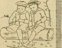 An illustration from Ingalls' illustrated catalogue and special wholesale price list of stamped goods, stamping outfits, fancy work materials, Briggs' transfer patterns, fancy work books and art novelties (1887)
