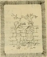 An illustration from Ingalls' illustrated catalogue and special wholesale price list of stamped goods, stamping outfits, fancy work materials, Briggs' transfer patterns, fancy work books and art novelties (1887)