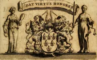 An illustration from In historiam Pomponii de origine juris : et omnium magistratuum et successione prudentium, exercitationes (1691)