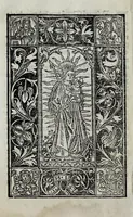 An illustration from In isto opusculo dicit' quomodo Romulus [&] Remus nati sunt [&] educati... De indulgentijs omnium ecclesiarum [&] reliquijs que Rome existunt. De staionibus in eisde₅ per circulum anni [&]c