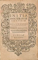 An illustration from Initia doctrinae physicae : dictata in Academia VVitebergensi (1563)