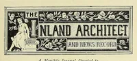 An illustration from The Inland architect and news record (1887)