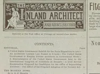 An illustration from The Inland architect and news record (1887)