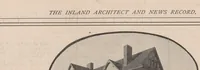 An illustration from The Inland architect and news record (1887)