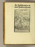 Picture 1 of 2 from In laudem serenissimi Ferdinandi Hispania[rum] regis, Bethicæ [et] regni Granatæ, obsidio, victoria, [et] triu[m]phus,. et De insulis in Mari Indico nuper inuentus, leaf 62