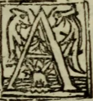 An illustration from Inleyding tot de hooge schoole der schilderkonst: anders de zichtbaere werelt. : verdeelt in negen leerwinkels, yder bestiert door eene der zanggodinnen. Ten hoogsten noodzakelijk, tot onderwijs, voor alle die deeze edele, vrye, en hooge konst oeffenen, of met yver zoeken te leeren, of anders eenigzins beminnen. (1678)
