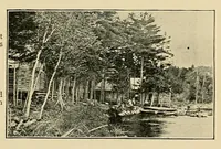 An illustration from In the Maine woods (1904)