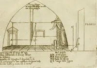 An illustration from Dispareri in materia d'architettvra, et perspettiva : con pareri di eccellenti, et famosi architetti, che li risoluono (1572)