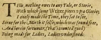 An illustration from The Inner Temple masque, or, Masque of heroes : presented (as an entertainement for many worthy ladies:) by gentlemen of the same ancient and noble house (1619)