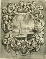 An illustration from Innocentia vindicata : in qua gravissimis argumentis ex S. Thoma petitis ostenditur, angelicum doctorem pro Immaculato Conceptu Deiparae sensisse & scripsisse ... (1695)