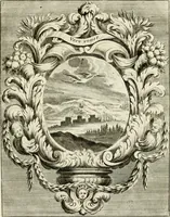 An illustration from Innocentia vindicata : in qua gravissimis argumentis ex S. Thoma petitis ostenditur, angelicum doctorem pro Immaculato Conceptu Deiparae sensisse & scripsisse ... (1695)