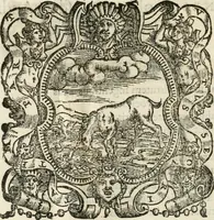 An illustration from In obitvm illvstriss. ac reverendissimi Alexandri Farnesii, Sancte Rom. Ecclesiae Cardinalis amplissimi Herculiani Monicij presb. parmen. oratio (1589)