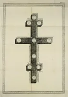An illustration from In perantiquam sacram tabulam Graecam insigni Sodalitio Sanctae Mariae Caritatis Venetiarum ab Amplissimo Cardinali Bessarione dono datam dissertatio (1767)