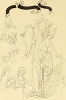 An illustration from An inquiry concerning the invention of printing : in which the systems of Meerman, Heinecken, Santander, and Koning are reviewed : including also notices of the early use of wood-engraving in Europe, the block-books, etc. (1863)