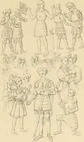 An illustration from An inquiry concerning the invention of printing : in which the systems of Meerman, Heinecken, Santander, and Koning are reviewed : including also notices of the early use of wood-engraving in Europe, the block-books, etc. (1863)