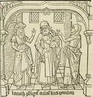 An illustration from An inquiry into the origin and early history of engraving : upon copper and in wood, with an account of engravers and their works, from the invention of chalcography by Maso Finiguerra, to the time of Marc' Antonio Raimondi (1816)