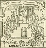 An illustration from An inquiry into the origin and early history of engraving : upon copper and in wood, with an account of engravers and their works, from the invention of chalcography by Maso Finiguerra, to the time of Marc' Antonio Raimondi (1816)