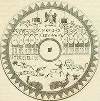 An illustration from An inquiry into the origin and early history of engraving : upon copper and in wood, with an account of engravers and their works, from the invention of chalcography by Maso Finiguerra, to the time of Marc' Antonio Raimondi (1816)