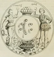 An illustration from An inquiry into the origin and early history of engraving : upon copper and in wood, with an account of engravers and their works, from the invention of chalcography by Maso Finiguerra, to the time of Marc' Antonio Raimondi (1816)