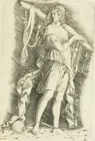 An illustration from An inquiry into the origin and early history of engraving : upon copper and in wood, with an account of engravers and their works, from the invention of chalcography by Maso Finiguerra, to the time of Marc' Antonio Raimondi (1816)