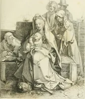 An illustration from An inquiry into the origin and early history of engraving : upon copper and in wood, with an account of engravers and their works, from the invention of chalcography by Maso Finiguerra, to the time of Marc' Antonio Raimondi (1816)