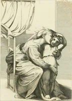 An illustration from An inquiry into the origin and early history of engraving : upon copper and in wood, with an account of engravers and their works, from the invention of chalcography by Maso Finiguerra, to the time of Marc' Antonio Raimondi (1816)