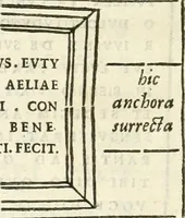 An illustration from Inscriptiones antiqvae in Etrvriae vrbibvs exstantes (1727)