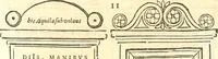An illustration from Inscriptiones antiqvae in Etrvriae vrbibvs exstantes (1727)