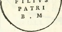 Picture 127 of 139 from Inscriptiones antiqvae in Etrvriae vrbibvs exstantes (1727), leaf 557