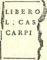 Picture 131 of 139 from Inscriptiones antiqvae in Etrvriae vrbibvs exstantes (1727), leaf 584