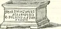 An illustration from Inscriptiones antiqvae in Etrvriae vrbibvs exstantes (1727)