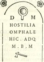 An illustration from Inscriptiones antiqvae in Etrvriae vrbibvs exstantes (1727)