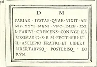 An illustration from Inscriptiones antiqvae in Etrvriae vrbibvs exstantes (1727)