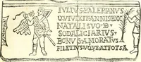 An illustration from Inscriptiones antiqvae in Etrvriae vrbibvs exstantes (1727)