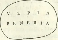 An illustration from Inscriptiones antiqvae in Etrvriae vrbibvs exstantes (1727)