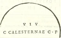 An illustration from Inscriptiones antiqvae in Etrvriae vrbibvs exstantes (1727)