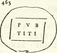 An illustration from Inscriptiones antiqvae in Etrvriae vrbibvs exstantes (1727)