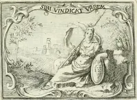 Picture 1 of 4 from Inscriptiones Atticae : nunc primum ex cl. Maffeii schedis in lucem editae Latina interpretatione brevibusque observationibus illustratae (1752), leaf 4