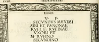 Picture 49 of 327 from Inscriptiones sacrosanctae vetvstatis : non illae qvidem romanae, sed totivs fere orbis svmmo stvdio ac maximis impensis Terra Mariqs conquisitæ feliciter incipiunt (1534), leaf 113