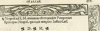 An illustration from Inscriptiones sacrosanctae vetvstatis : non illae qvidem romanae, sed totivs fere orbis svmmo stvdio ac maximis impensis Terra Mariqs conquisitæ feliciter incipiunt (1534)