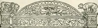 An illustration from Inscriptiones sacrosanctae vetvstatis : non illae qvidem romanae, sed totivs fere orbis svmmo stvdio ac maximis impensis Terra Mariqs conquisitæ feliciter incipiunt (1534)