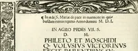An illustration from Inscriptiones sacrosanctae vetvstatis : non illae qvidem romanae, sed totivs fere orbis svmmo stvdio ac maximis impensis Terra Mariqs conquisitæ feliciter incipiunt (1534)