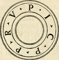 An illustration from Inscriptiones sacrosanctae vetvstatis : non illae qvidem romanae, sed totivs fere orbis svmmo stvdio ac maximis impensis Terra Mariqs conquisitæ feliciter incipiunt (1534)