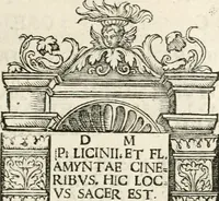 Picture 178 of 327 from Inscriptiones sacrosanctae vetvstatis : non illae qvidem romanae, sed totivs fere orbis svmmo stvdio ac maximis impensis Terra Mariqs conquisitæ feliciter incipiunt (1534), leaf 316