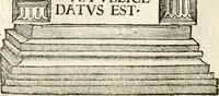 An illustration from Inscriptiones sacrosanctae vetvstatis : non illae qvidem romanae, sed totivs fere orbis svmmo stvdio ac maximis impensis Terra Mariqs conquisitæ feliciter incipiunt (1534)
