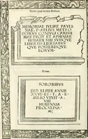 An illustration from Inscriptiones sacrosanctae vetvstatis : non illae qvidem romanae, sed totivs fere orbis svmmo stvdio ac maximis impensis Terra Mariqs conquisitæ feliciter incipiunt (1534)